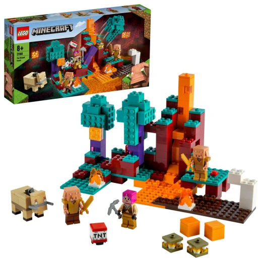 Lego - Minecraft The Nether The Warped Forest Building Set 287 Pieces - ليجو - Image 4