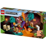 Lego - Minecraft The Nether The Warped Forest Building Set 287 Pieces - ليجو