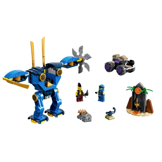 Lego - Ninjago -Jay's Electro Mech 106 Pieces - ليجو - Image 4
