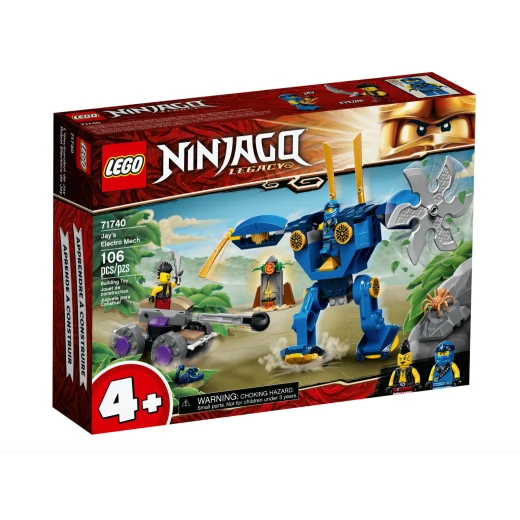 Lego - Ninjago -Jay's Electro Mech 106 Pieces Lego - Ninjago -Jay's Electro Mech 106 Pieces