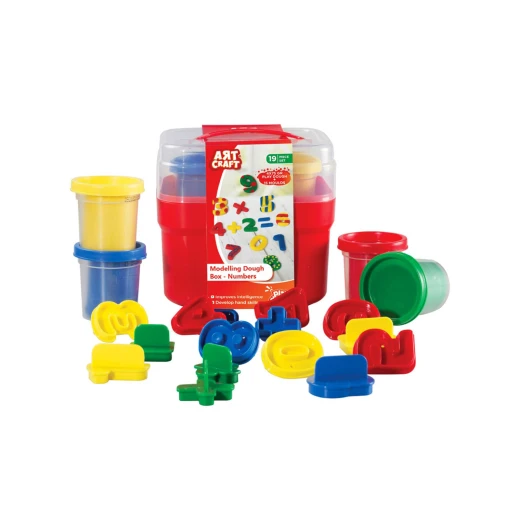 Art Craft Play Dough Set Numbers Dede - آرت كرافت - Image 2