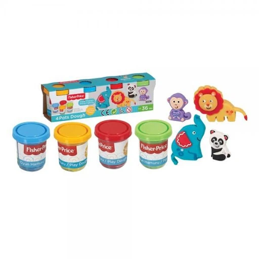 Fisher Pirice 4 Piece Play Dough 224 gr - فيشر برايس - Image 2