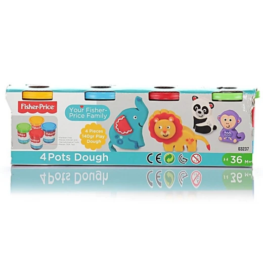 Fisher Price 4 Piece Play Dough 560 gr Fisher Price 4 Piece Play Dough 560 gr