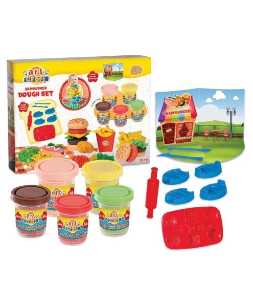 Art Craft Hamburger Dough Set - آرت كرافت