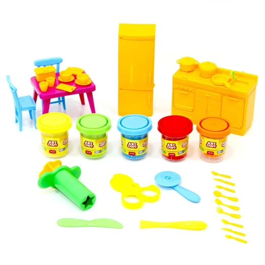 Art Craft Kitchen Play Dough Set - Art Craft - Image 2