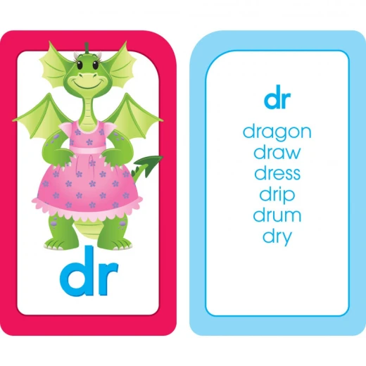 School Zone Phonics Made Easy Flash Cards for Ages 6+ to Learn Letter Sounds and Spelling - School Zone - Image 2