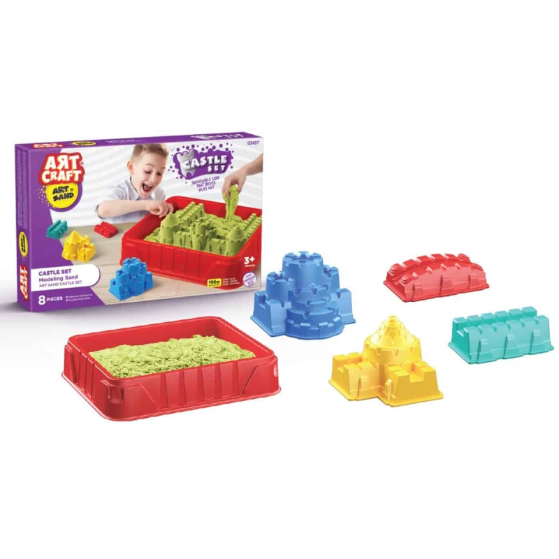 Art Craft Kinetic sand set - آرت كرافت