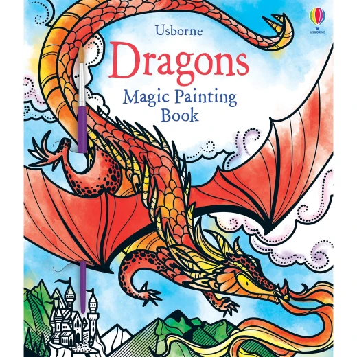 Usborne:, Magic Painting Dragons Usborne:, Magic Painting Dragons