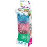 Sistema to Go Mini Infusers - Plastic, Multi-colour, Pack of 3 - سيستما