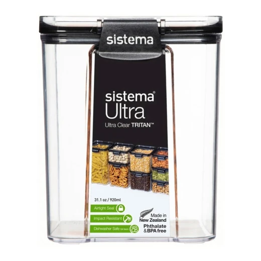 Sistema Tritan Square Canister - 920ml - سيستما - Image 2
