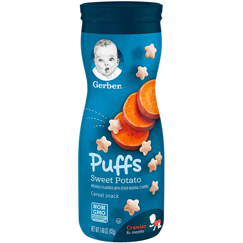 Gerber Puff 42g Sweet Potato - جيربر