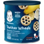 Gerber Teether Wheels 42g Banana Cream - جيربر
