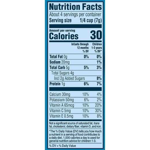 Gerber Yogurt Melts Freeze-Dried Yogurt Snack made with real fruit, Peach - جيربر - Image 4