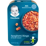 Gerber Spaghetti Rings In Meat Sauce 170g - جيربر