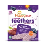 Happy Baby Organic Teethers Blueberry & Purple Carrot - هابي بيبي