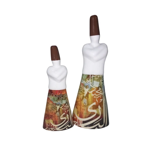 Creative ceramics humanity Vase for accessories Modern home, Asma' Allah Alhusnaa Creative ceramics humanity Vase for accessories Modern home, Asma' Allah Alhusnaa