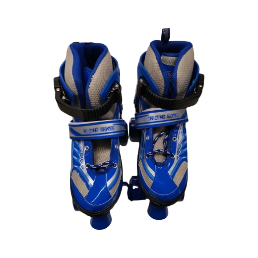 Super Skate Withstand 50 Kg Weight, M Size  - Blue