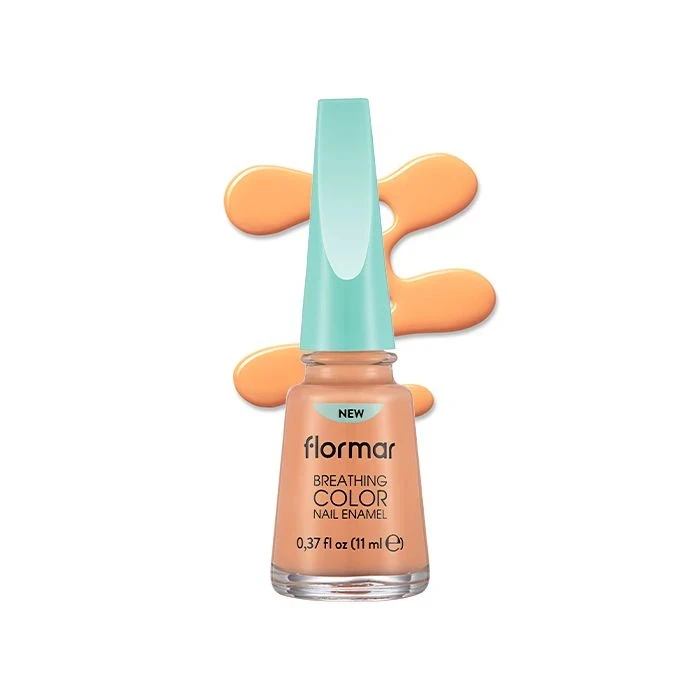 Flormar - Breathing Color Nail Enamel - 13 Salmon Pink - فلورمار