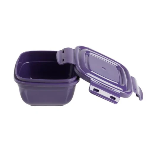 Madame Coco - Daily 2-piece Square Storage Container 900 - 1500 ml - Purple