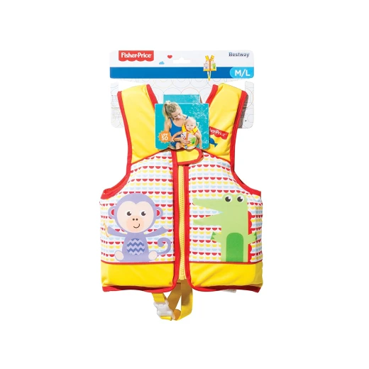 Best Way Pool Beach Float Yellow Image Swim Vest Best Way Pool Beach Float Yellow Image Swim Vest