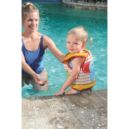 Best Way Pool Beach Float Yellow Image Swim Vest - بيست واي - Image 3