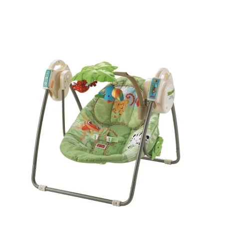 Fisher-Price - Rainforest Open-Top Cradle Swing - فيشر برايس - Image 3