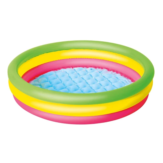Bestway Inflatable 3 Ring Multicoloured Summer Pool - بيست واي - Image 2