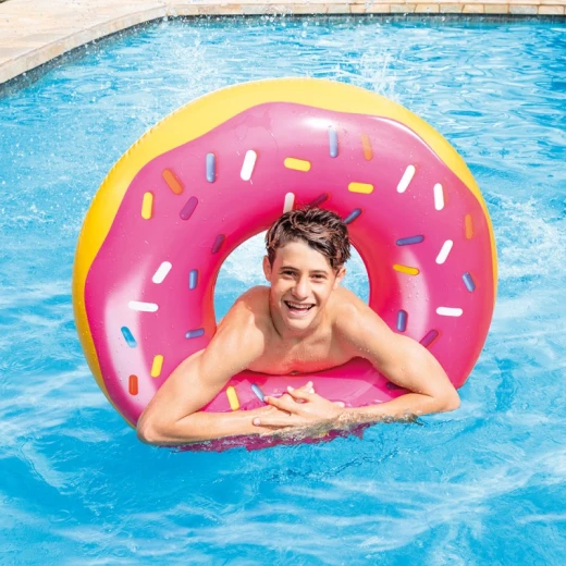 Intex Pink Frosted Donut Tube - انتكس - Image 3