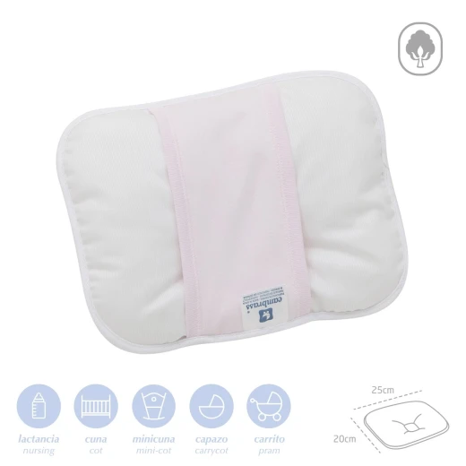 Cambrass - Arm Pillow 25x20 Cm Liso E Pink - كامبراس - Image 2