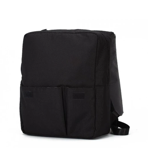 حقيبة الظهر العصرية للحفاضات والأمهات, المحافظة للبيئة من ماي باجز, اللون الأسود والزهري - ماي باجز - Image 2