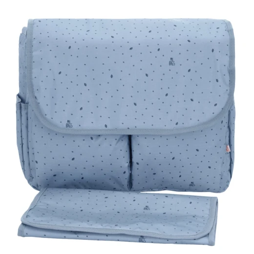 My Bag's Trolley Bag Flap Bag Leaf Blue My Bag's Trolley Bag Flap Bag Leaf Blue