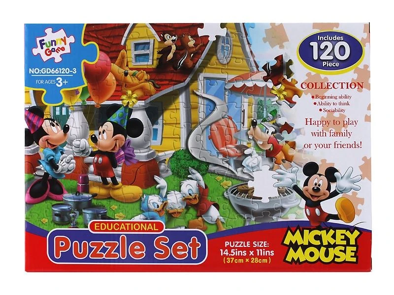 Kids puzzle set Mickey mouse puzzle - فني جيم