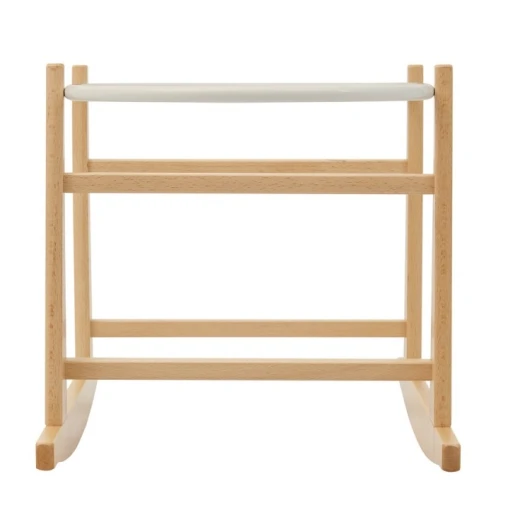 Cambrass Wooden Carrycot Stand - Beige Cambrass Wooden Carrycot Stand - Beige