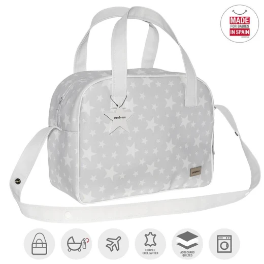 Cambrass - Diaper Bag Prome Etoile Grey Cambrass - Diaper Bag Prome Etoile Grey