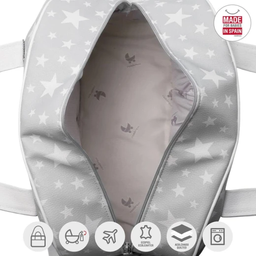 Cambrass - Diaper Bag Prome Etoile Grey - كامبراس - Image 2
