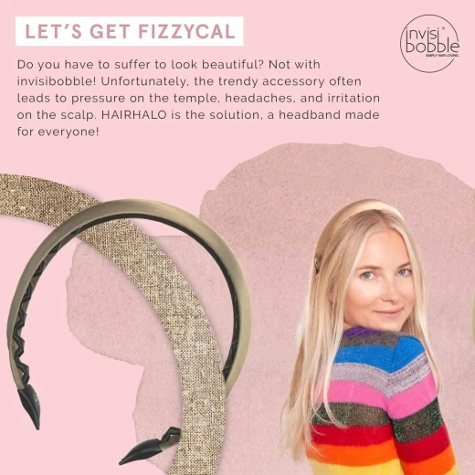 عصابة رأس Invisibobble Let's Get Fizzycal Hairhalo - انفيزبوبل - Image 3