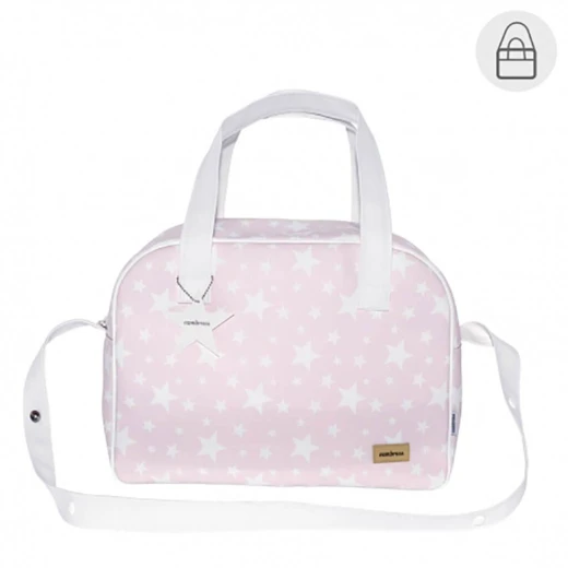 Cambrass Maternity Bag Prome Stars Pink - كامبراس - Image 4