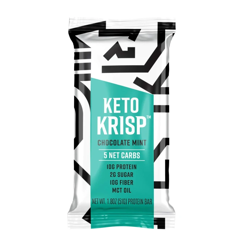 Keto Krisp Chocolate Mint Protein Bar - كيتو كريسب