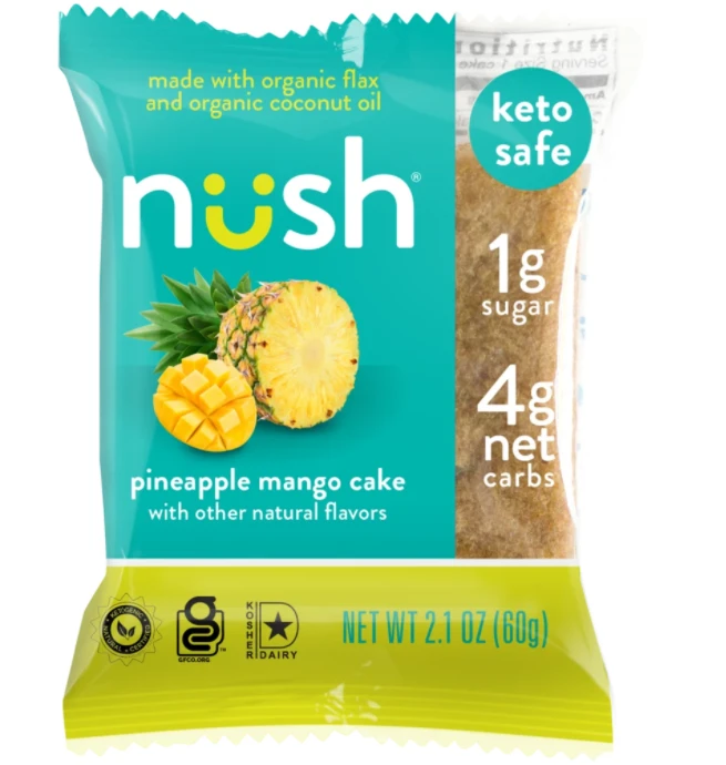Nush Pineapple Mango Cake (Pack of 6) - ناش