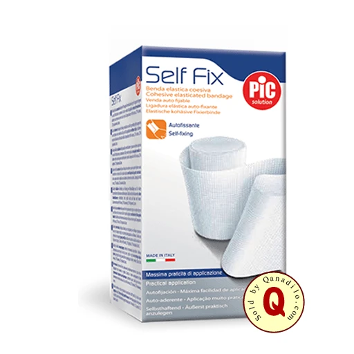 Pic Solution, Self Fix Bandage in Cellophane 4 cm x 4 m Pic Solution, Self Fix Bandage in Cellophane 4 cm x 4 m