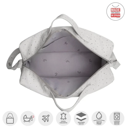 Cambrass - Maternity Bag Tabela Astra Grey - كامبراس - Image 3