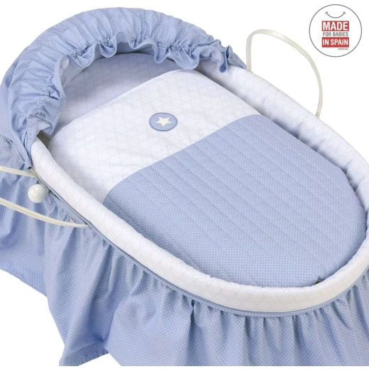 Cambrass Basket with Frills + Hood Une Pic Blue - كامبراس - Image 2