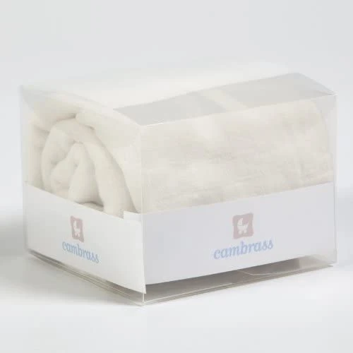 Cambrass - Blanket Cotton 75*110 Beige - كامبراس - Image 3