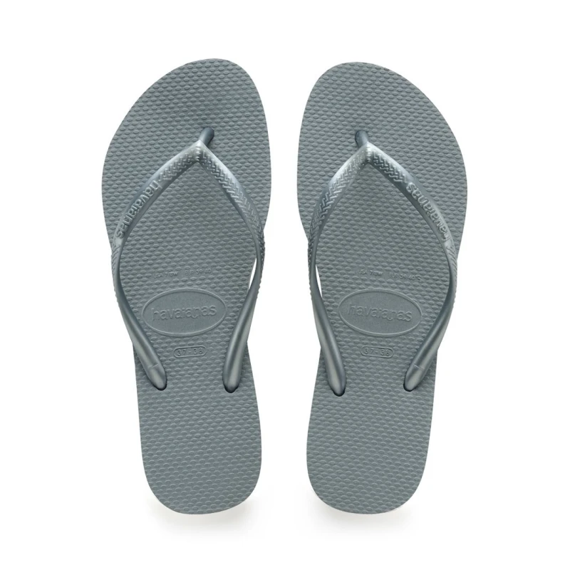 Havaianas Slim Silver Blue 37/38 - هافياناس