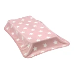 Cambrass - Blanket Raschel - Small Bed 80x110x1 cm Star Pink - Cambrass