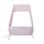 Cambrass - Cot Bumper 360x30x3 cm Liso E Pink - كامبراس