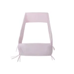 Cambrass - Cot Bumper 420x30x3 cm Liso E Pink - كامبراس