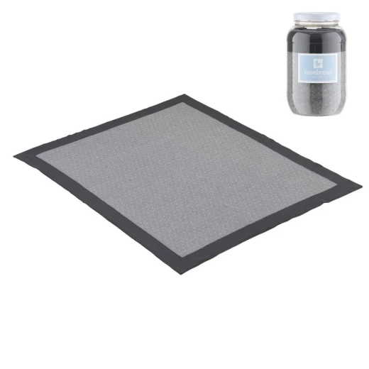 بطانية قطن للأطفال 80 × 100 × 1 سم لون اسود من كامبرس بطانية قطن للأطفال 80 × 100 × 1 سم لون اسود من كامبرس