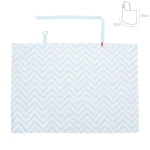 Cambrass - Discret Feeding Be Zigzag Blue 92x65x1 cm - كامبراس