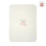 بطانية مطرزة 110x140x1 سم لون زهري من كامبرس - كامبراس